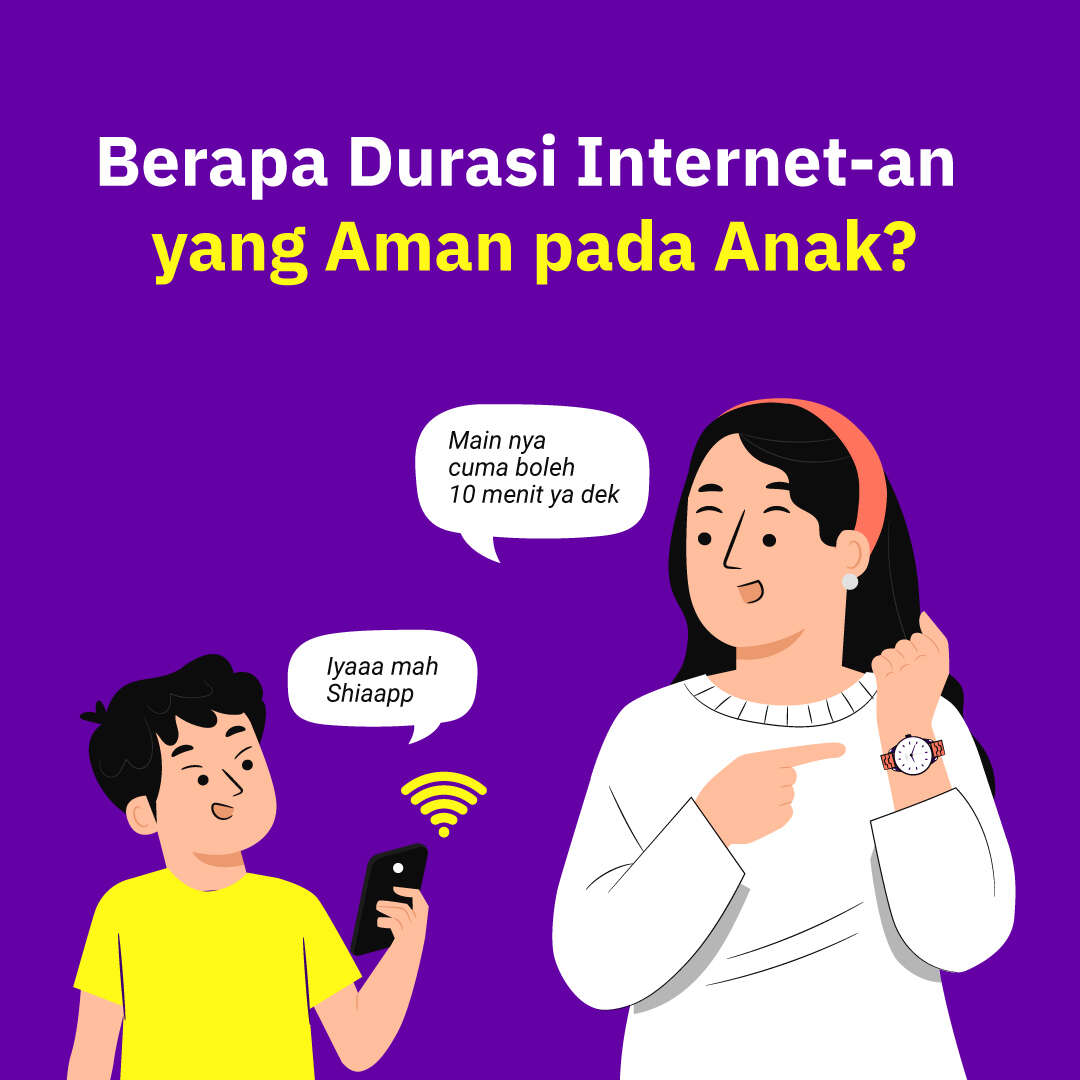Berapa Durasi Internet-an yang Aman pada Anak?