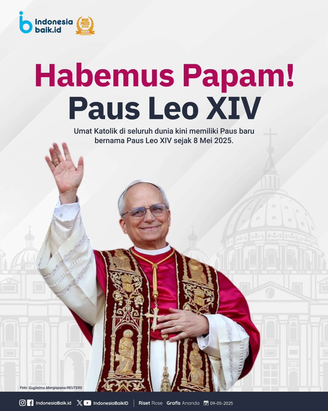 Habemus Papam! Paus Leo XIV