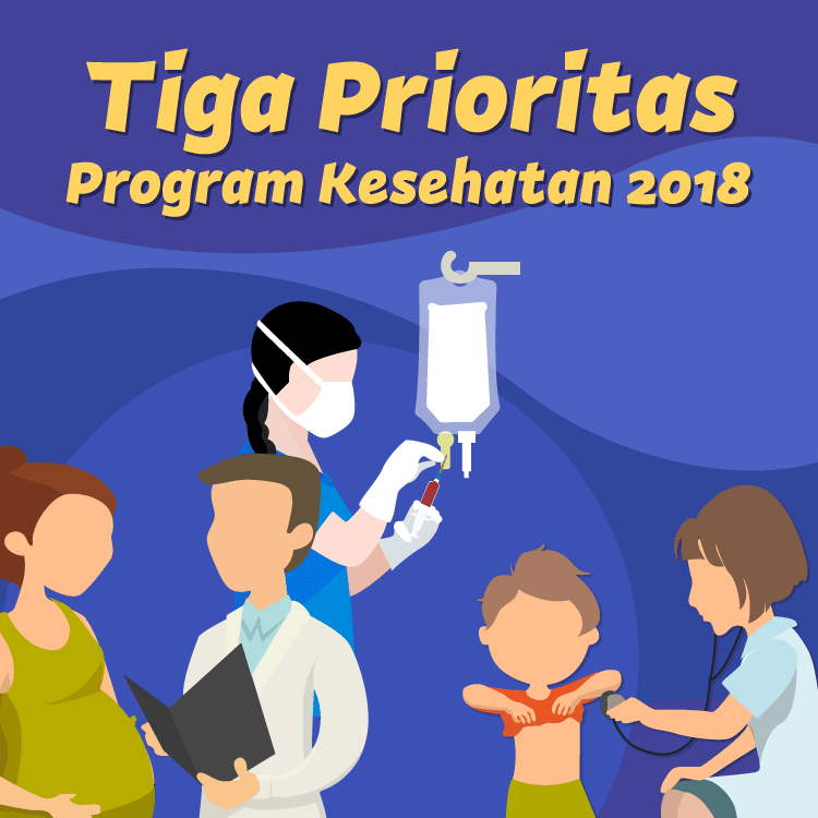 Tiga Prioritas Program Kesehatan 2018
